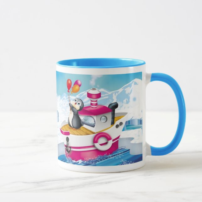 Tasse pingouins en Antarctique (Droite)