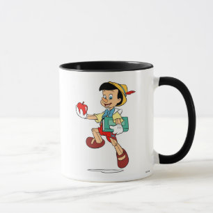 Tasse Pinocchio Pinocchio marchant à l'école Disney