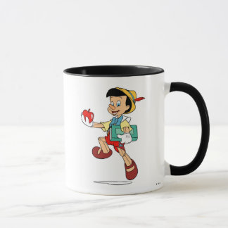 Tasse Pinocchio Pinocchio marchant à l'école Disney