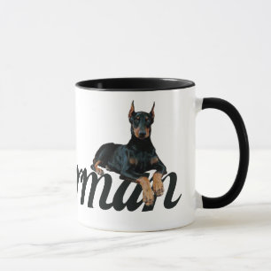 Tasse Pinscher de dobermann