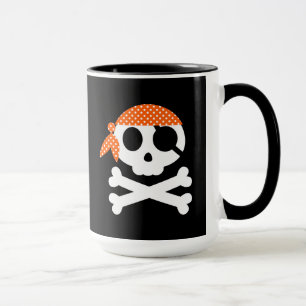 Tasse Pirate Skull Skeleton Bandanna