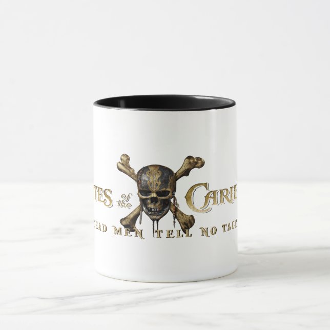 Tasse Pirates des Caraïbes 5 logo crâne (Centre)