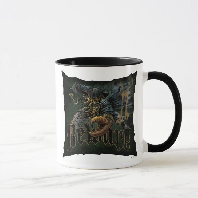 Tasse Pirates Des Caraïbes Davy Jones Attention Disney (Droite)