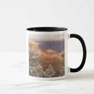 Tasse Pittoresque paysage hivernal enneigé le long du s