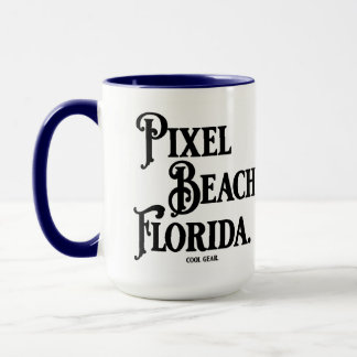 Tasse Pixel Beach Floride