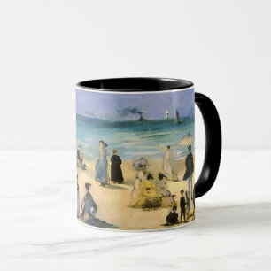 Tasse Plage à Boulogne par Edouard Manet, Art ancien