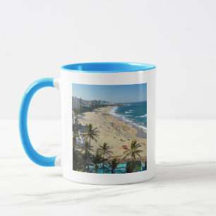 Tasse Plage à Margate, côte sud, Kwazulu-Natal
