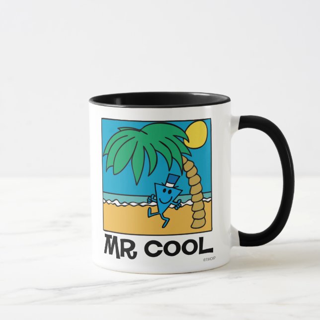 Tasse Plage Amusant Avec M. Cool (Droite)