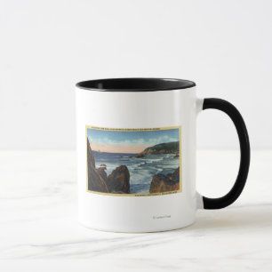 Tasse Plage de bord de la mer et de canon, Orégon