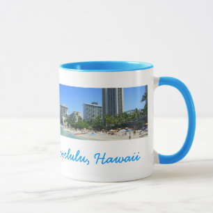 Tasse Plage de Waikiki