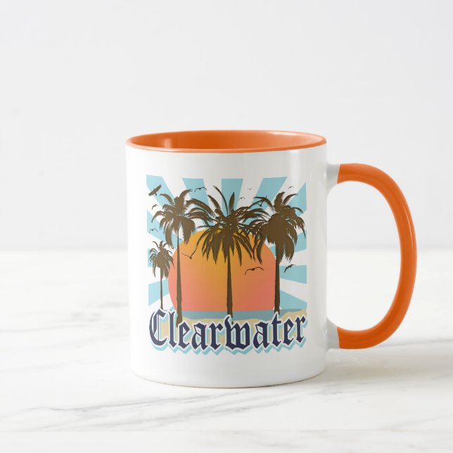 Tasse Plage la Floride FLA de Clearwater (Droite)
