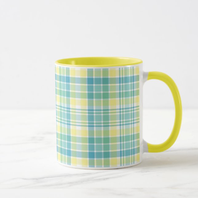 Tasse Plaid en pastel (Droite)