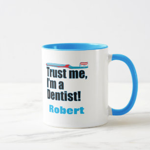 Tasse Plaisanterie du chirurgien dentiste Faites-moi con