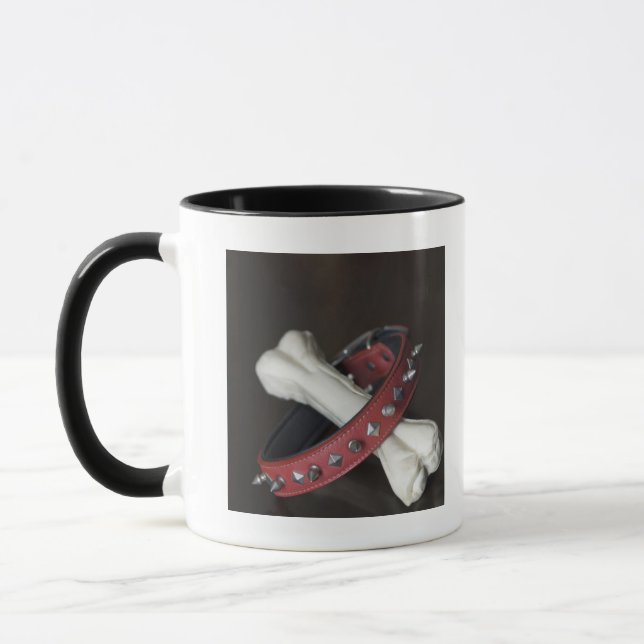 Tasse Plan rapproché d'un collier d'animal familier et (Gauche)