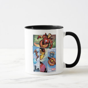 Tasse Planches de Comics d'Iron Man