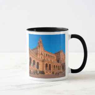 Tasse Plaza de Espana à Séville, Espagne.
