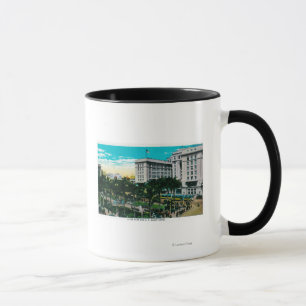 Tasse Plaza Park et U.S. Grant HotelSan Diego, CA