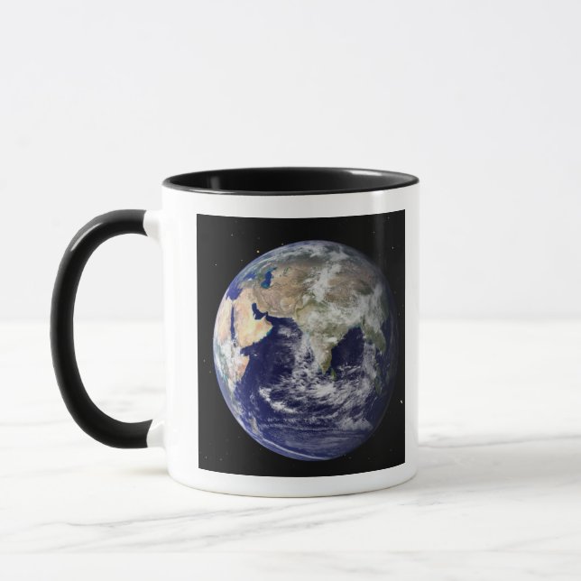 Tasse Pleine Terre montrant Europe et Asie 2 (Gauche)