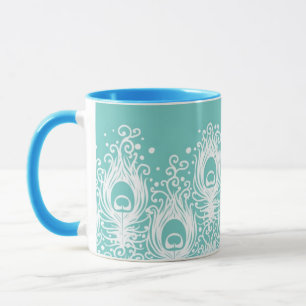 Tasse Plumes molles de paon