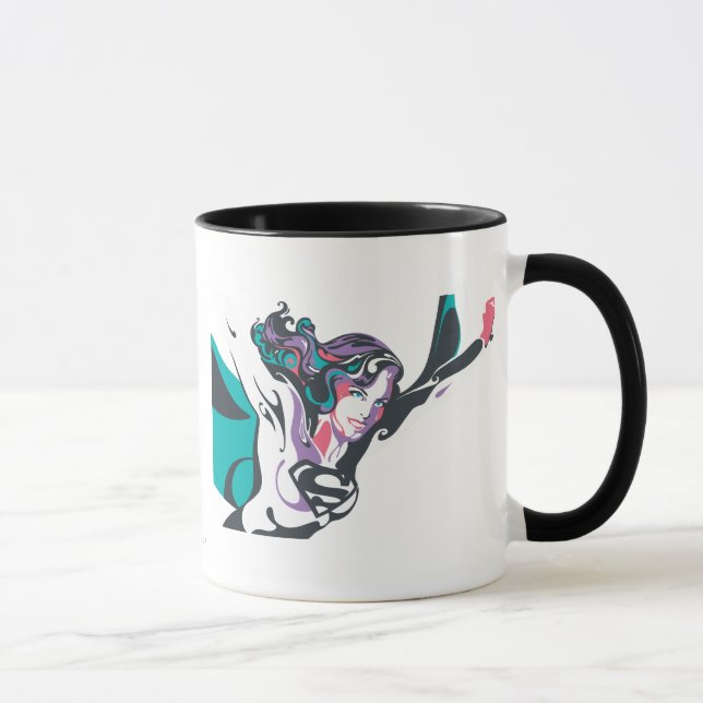 Tasse Poche de sélection couleur Supergirl 3 (Droite)