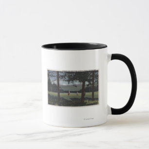 Tasse Poisson à chair blanche, terrain de golf du