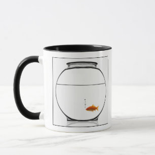 Tasse Poisson rouge dans la cuvette
