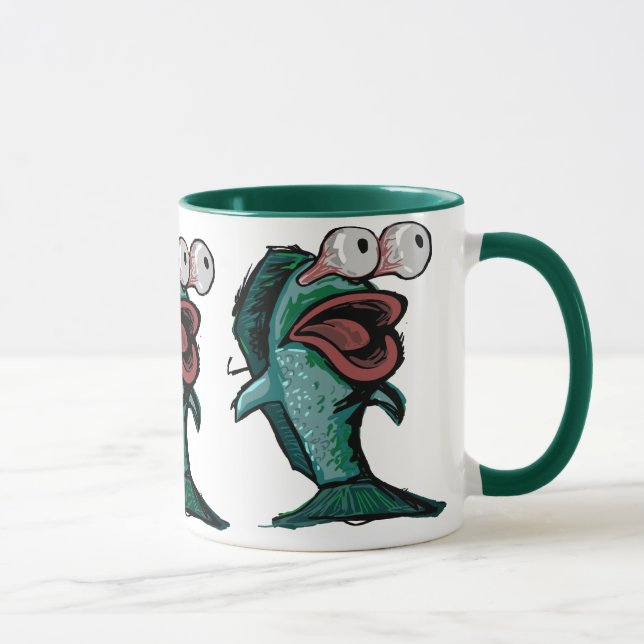 Tasse Poissons effrayés (Droite)