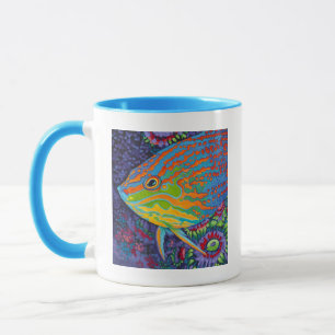 Tasse Poissons tropicaux brillants I