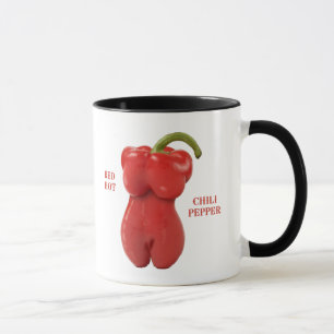 Tasse Poivre de piment d'un rouge ardent