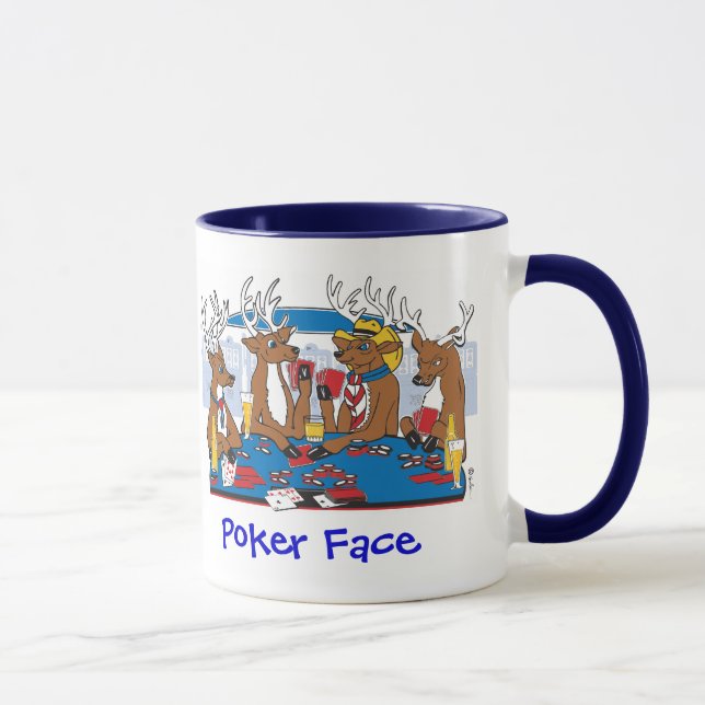 Tasse Poker Face Deer (Droite)