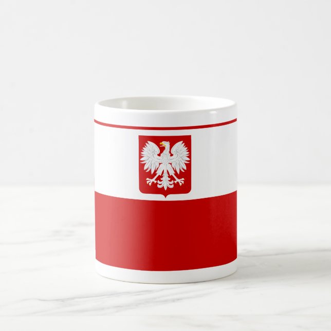 Tasse polonaise de drapeau (Centre)