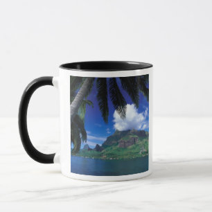 Tasse Polynésie française, Moorea. Baie de Cook. Vert