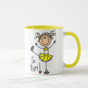 Tasse Pom-pom girl jaune