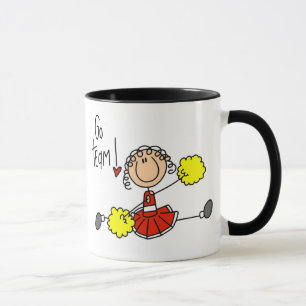 Tasse Pom-pom girl rouge