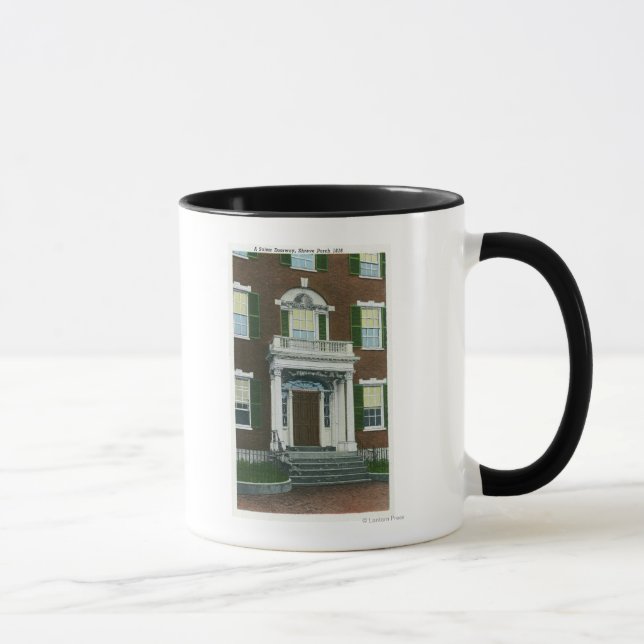 Tasse Porche Shreve, Vue Porte Salem (Droite)
