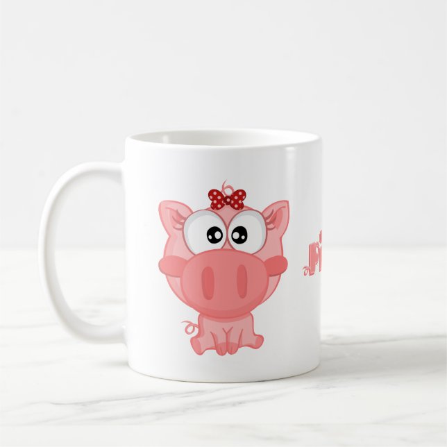 Tasse porcine (Gauche)
