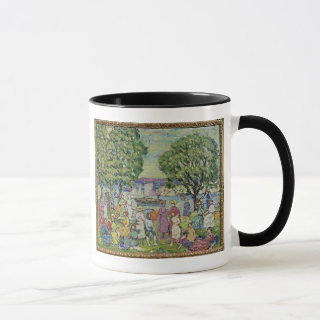 Tasse Port de Gloucester (huile sur la toile) (Droite)