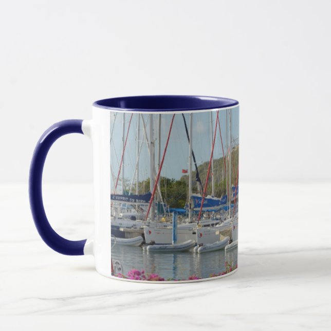 Tasse Port de Yacht Virgin Gorda (Gauche)