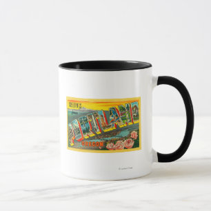 Tasse Portland, OregonScènes de grandes lettres