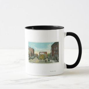 Tasse Portland, vue de MaineScenic de carré du congrès