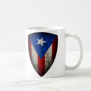 Tasse portoricaine de drapeau