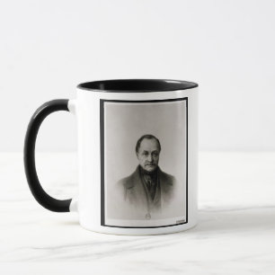 Tasse Portrait d'Auguste Comte, philosophe français