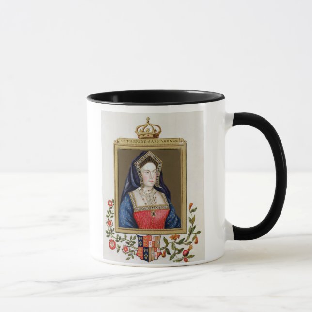 Tasse Portrait de Catherine d'Aragon (1485-1536) ęrs Qu (Droite)