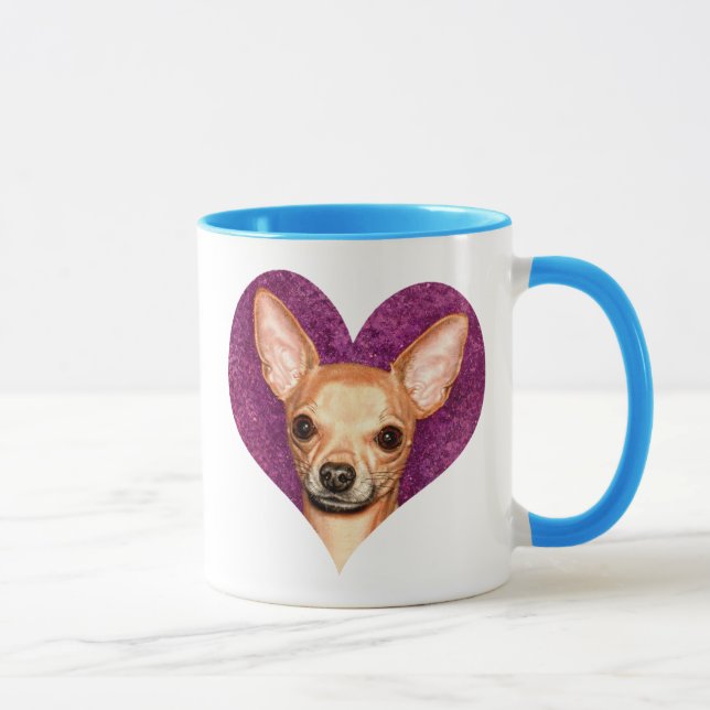 Tasse Portrait de chiwawa (Droite)