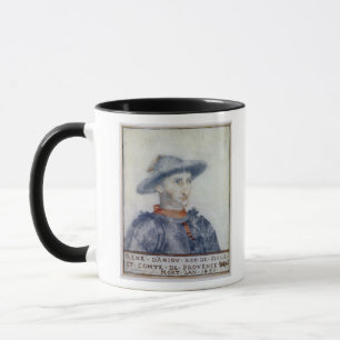 Tasse Portrait de duc de Rene I de l'Anjou