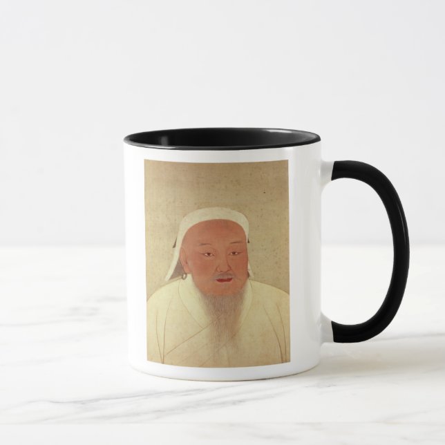 Tasse Portrait de Genghis Khan, mongole Khan (Droite)