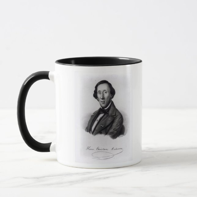 Tasse Portrait de Hans Christian Andersen (Gauche)