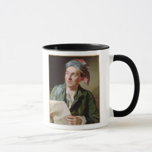 Tasse Portrait de Jean-Francois Marmontel 1767