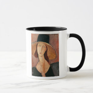 Tasse Portrait de Jeanne Hebuterne dans un grand