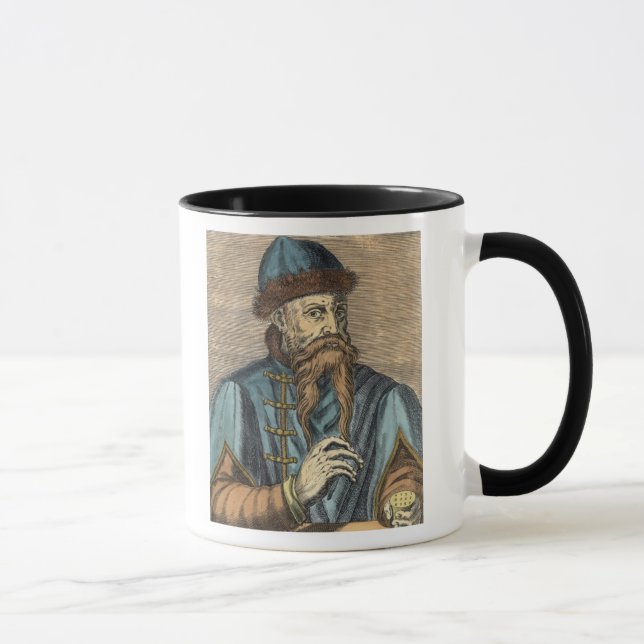 Tasse Portrait de Johannes Gutenberg 2 (Droite)